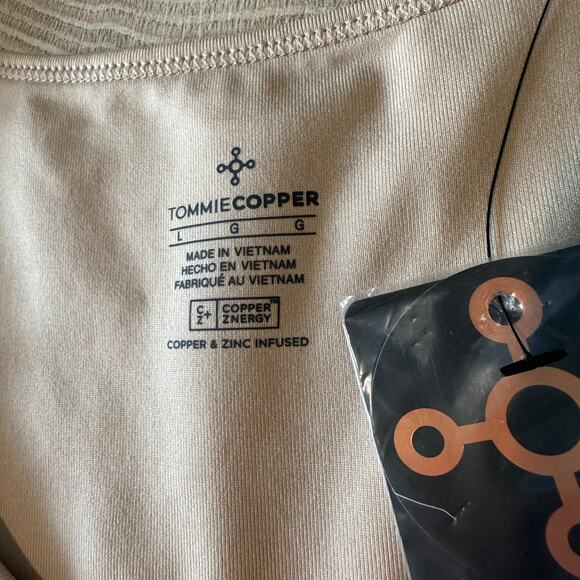 Tommy Copper Women's Lower Back Support Tank Nude L - Picture 2 of 9